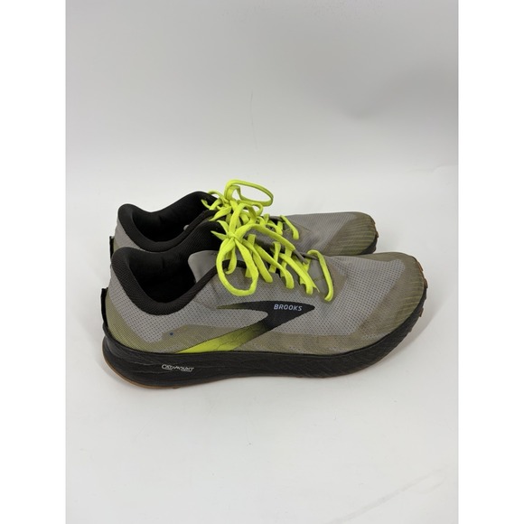 Brooks Catamount Trail Running Shoes Grey Nightlife Black Men\'s Size 12 D main image 7
